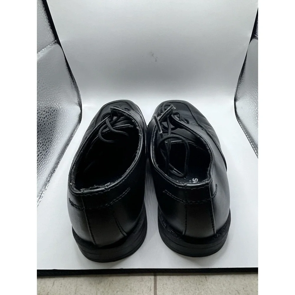 Sonoma Alexander Boys Black Lace Up Oxford Dress Shoes Size 1 Church Wedding